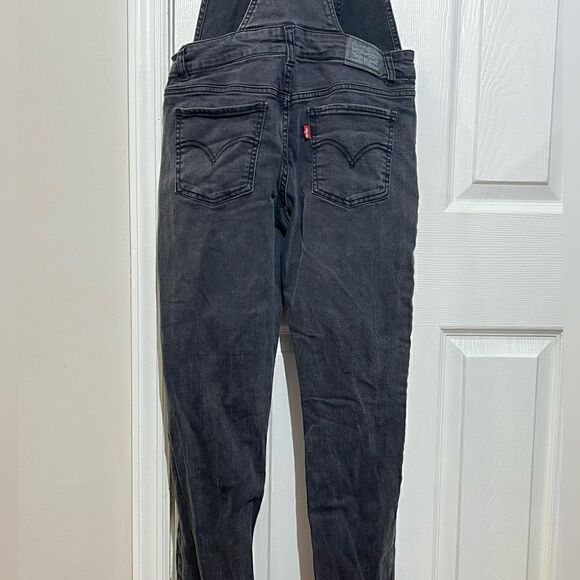 Levis Overalls kids overall Bib Denim Stretch black size 16 - Picture 5 of 10